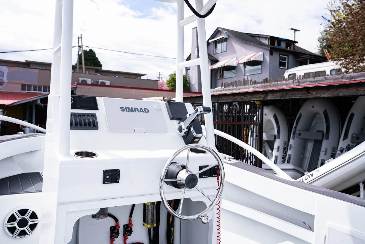 Custom DMAC X Harbour Chandler Aluminum Boat The Harbour Chandler