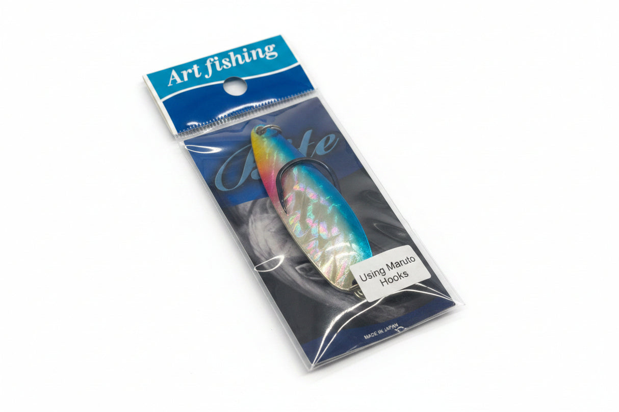 MARUTO TROLLING SPOON 2 3/4" - Blue Pink