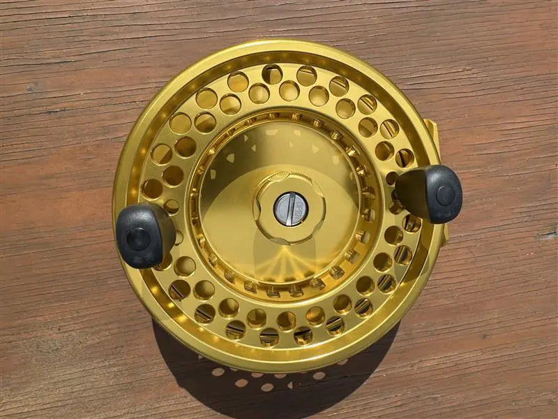 R3ef High Speed Mooching Reel 5-1/4" - Gold Salty Outdoors