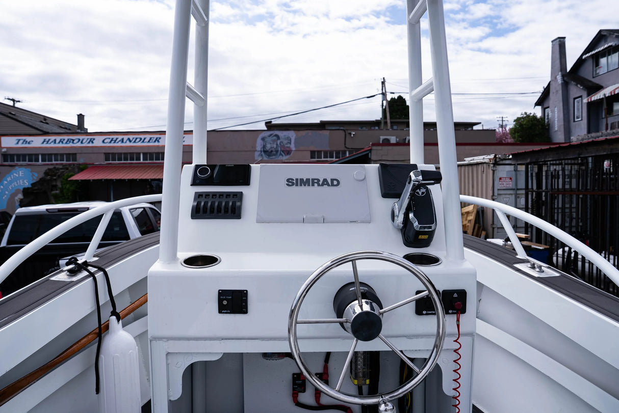 Custom DMAC X Harbour Chandler Aluminum Boat The Harbour Chandler