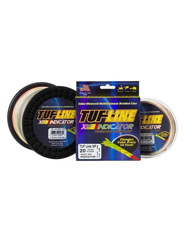 TUF-Line XP Indicator Line - 20lbs to 100lbs - 20lb x 300yd