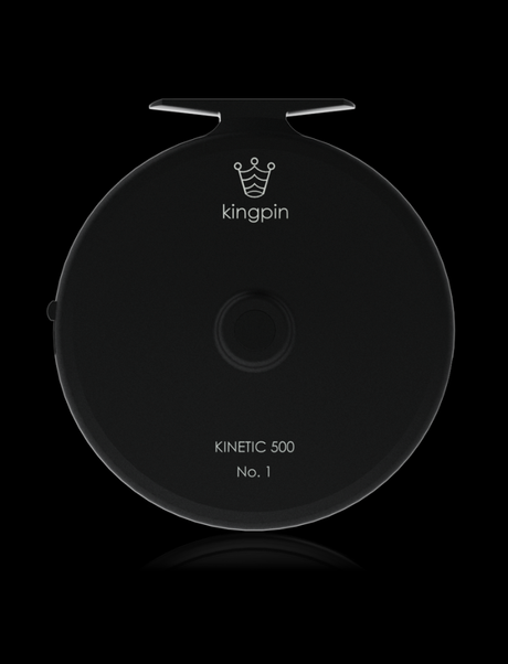 Kingpin Kinetic 500 Centerpin Reel - Black