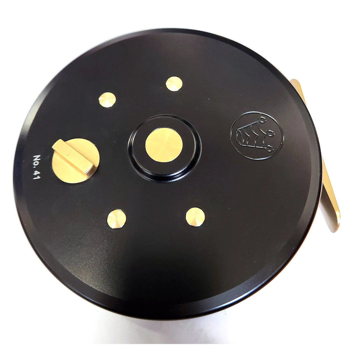 Kingpin Spey 4" Fly Reel - Black Kingpin