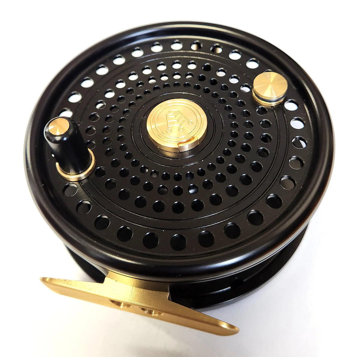 Kingpin Spey 4" Fly Reel - Black Kingpin
