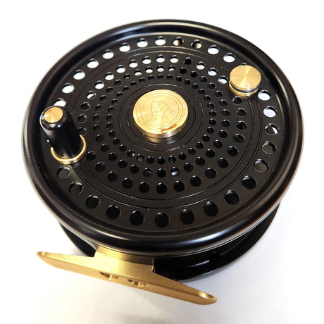 Kingpin Spey 4" Fly Reel - Black Kingpin