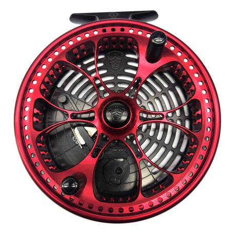 Kingpin Zeppelin Aero 500 Centerpin Reel - Black/Red