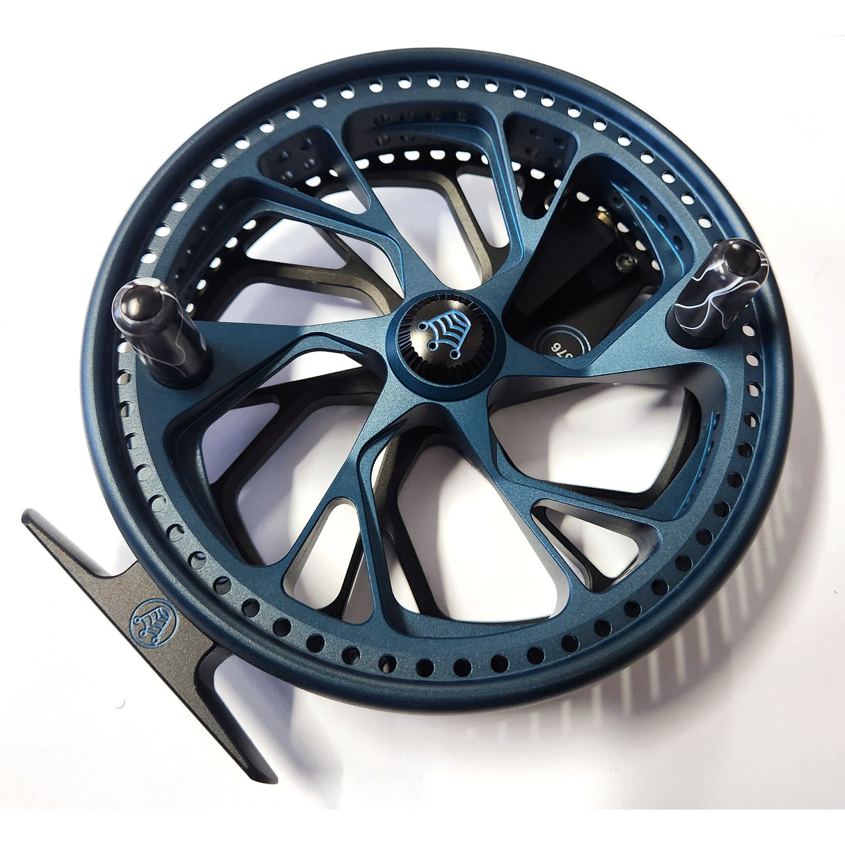 Kingpin Zodiac 500 Centerpin Reel - Navy & Black