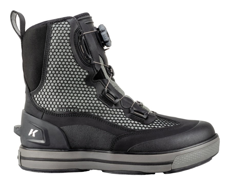 Korkers Chrome Lite Wading Boots with Fixed Kling-On Rock Soles - 9