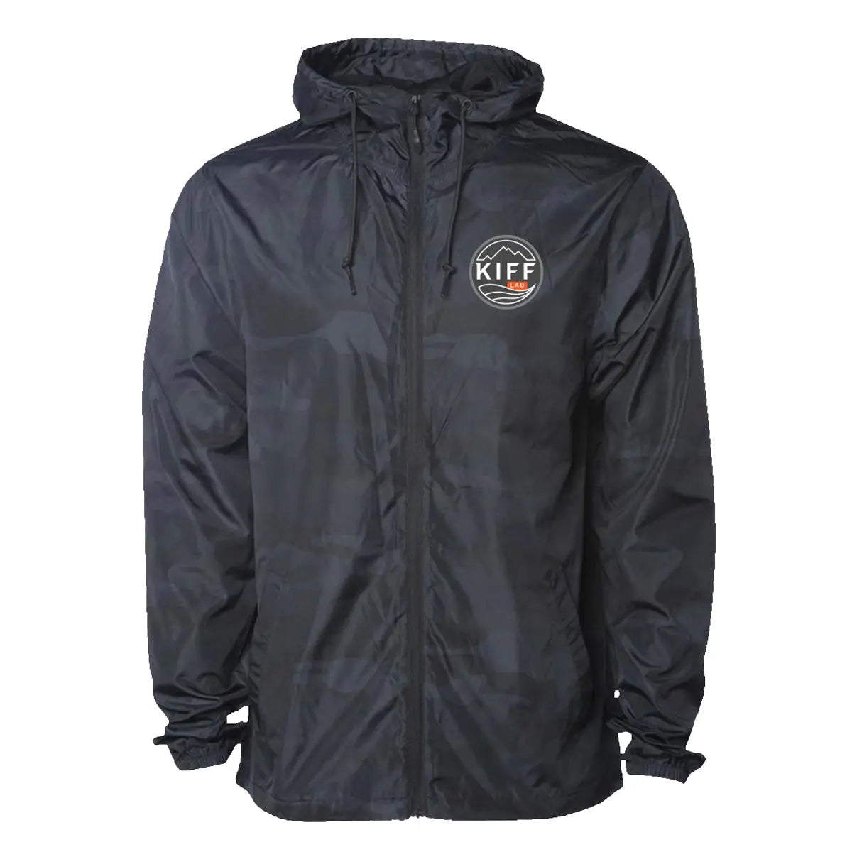 KiffLab StealthFlow Black Camo Windbreaker KiffLab