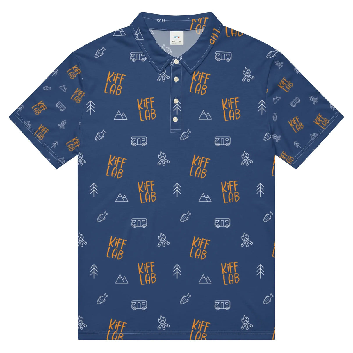 KiffLab Slim Fit Funky Golf Polo KiffLab