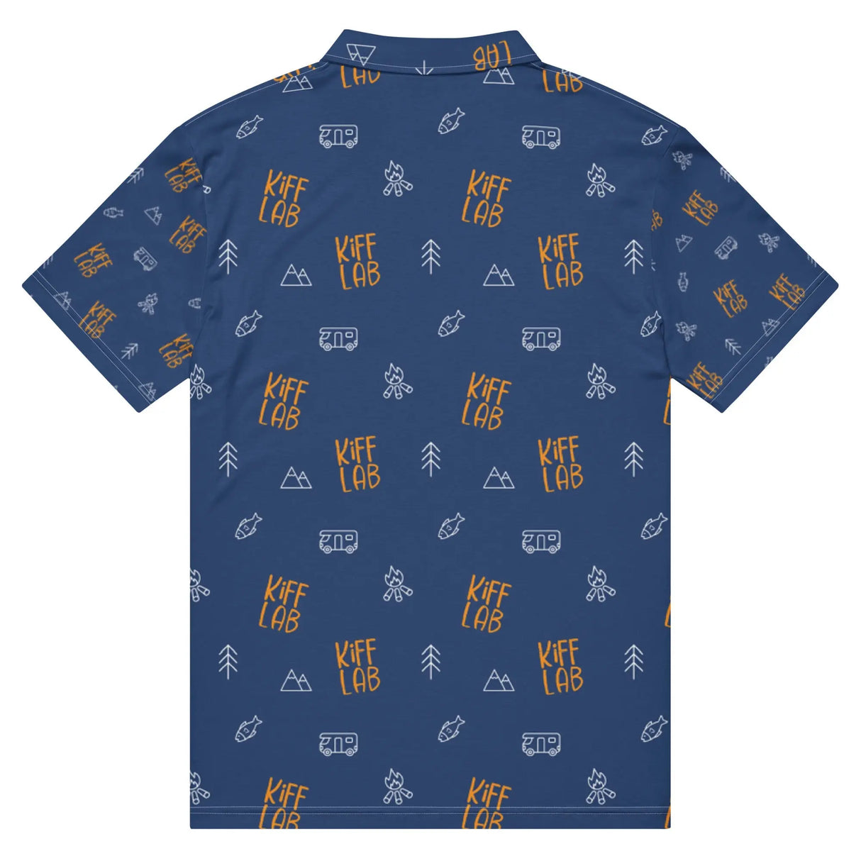 KiffLab Slim Fit Funky Golf Polo KiffLab