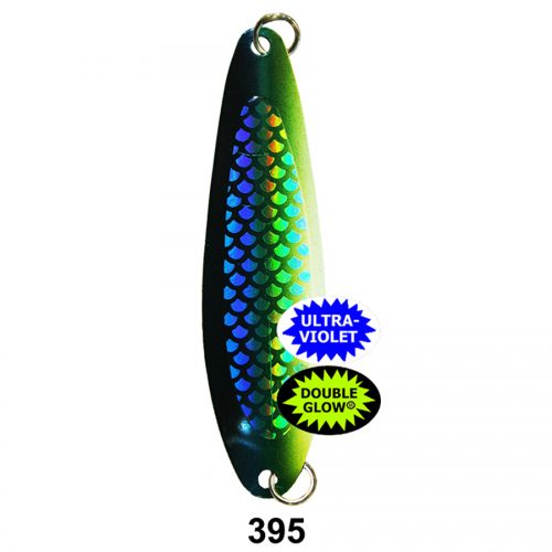 Silver Horde Kingfisher Spoon - Glow/UV Herring Aid 4141-111-395 - 4" Spoon