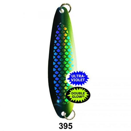 Silver Horde Kingfisher Spoon - Glow/UV Herring Aid 4141-111-395 - 4" Spoon