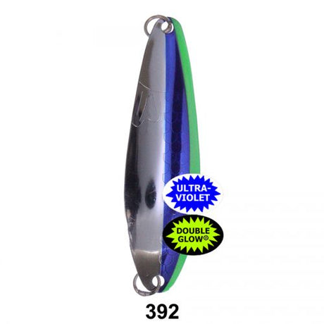 Silver Horde Kingfisher Spoon Glow/UV Maverick 4131-000-392 - 3" Spoon