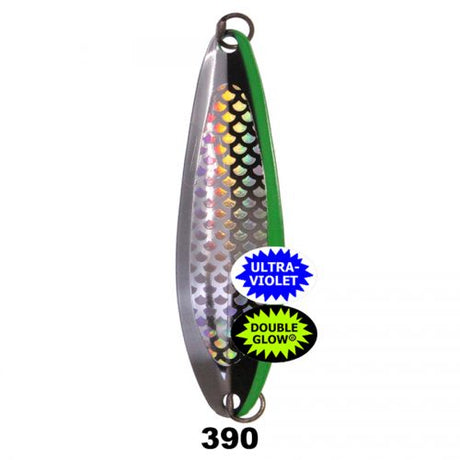 Silver Horde Kingfisher Spoon - UV "Bob Marley" 4131-000-390 - 3" Spoon