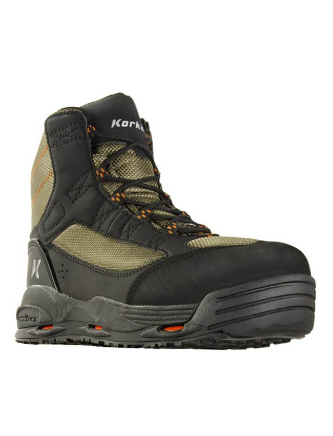 Korkers Greenback Wading Boots with Felt Soles FB4801-09 - 10