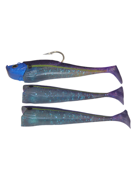 Lighthouse Lures 14oz MegaBite Swimtail Jig - Purple Crush