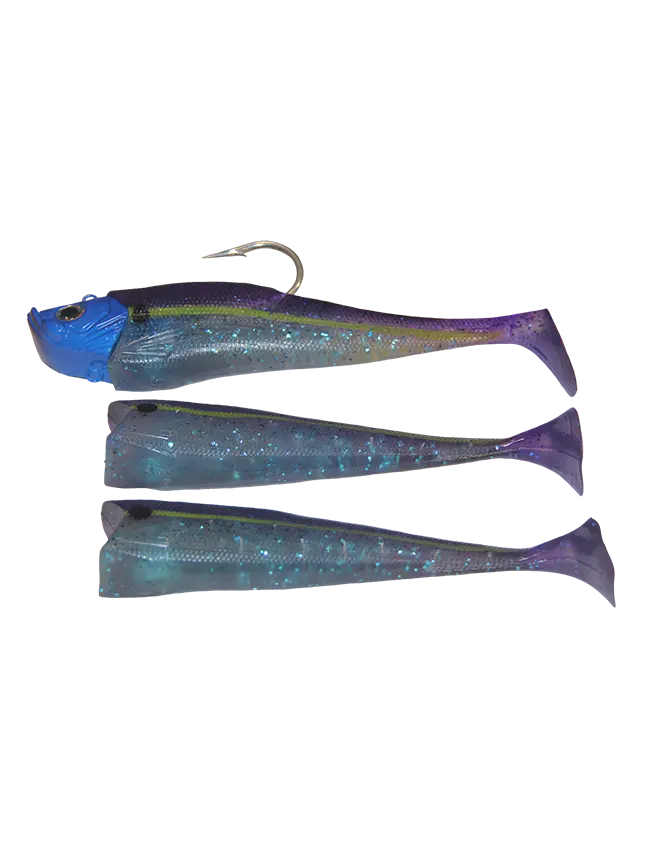 Lighthouse Lures 14oz MegaBite Swimtail Jig - Purple Crush