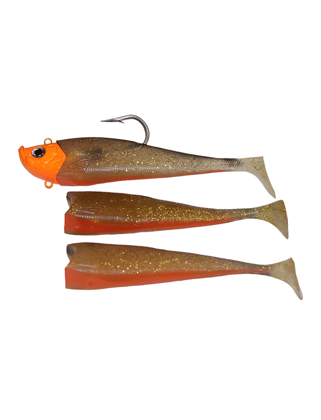 Lighthouse Lures 14oz MegaBite Swimtail Jig - Rum & Coke