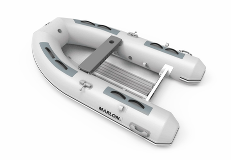 MARLON FEATHERLITE 250 & 270 INFLATABLE BOATS – WHITE/GREY Marlon