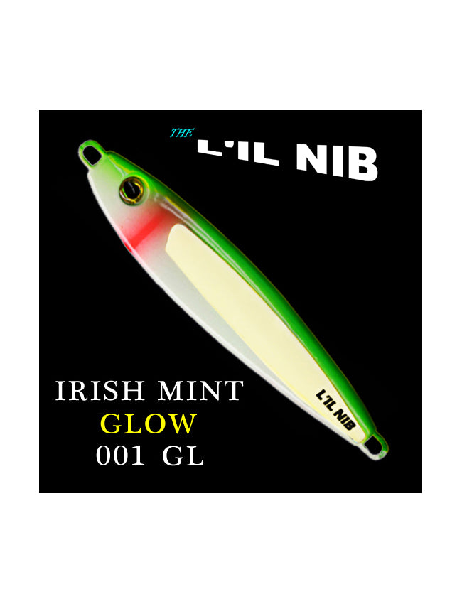 The L'IL NIB Lure Irish Mint Glow 2oz 001-GL