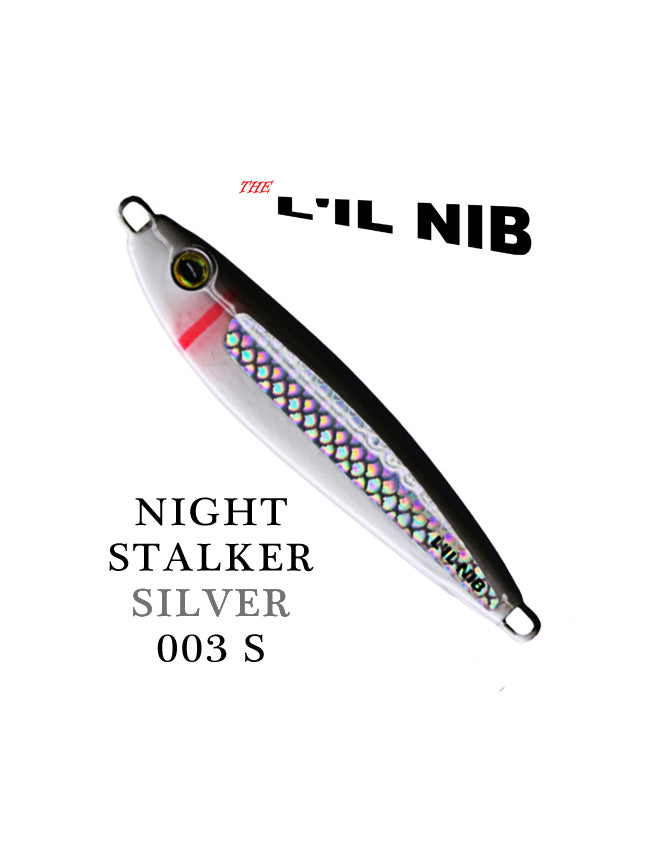 The L'IL NIB Lure Night Stalker Silver 2oz 003-S