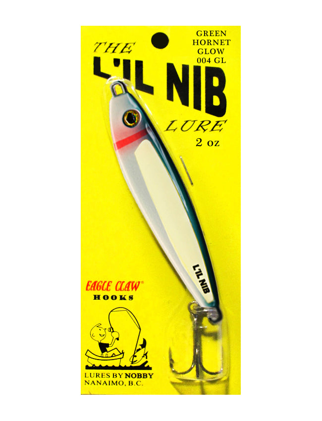 The L'IL NIB Lure Green Hornet Glow 2oz 004-GL