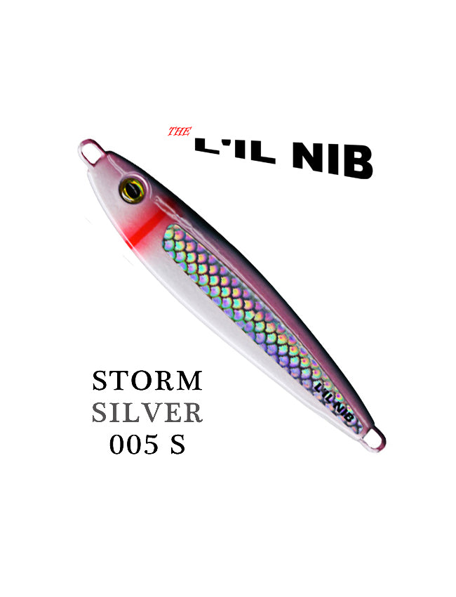 The L'IL NIB Lure Storm Silver 2oz 005-S