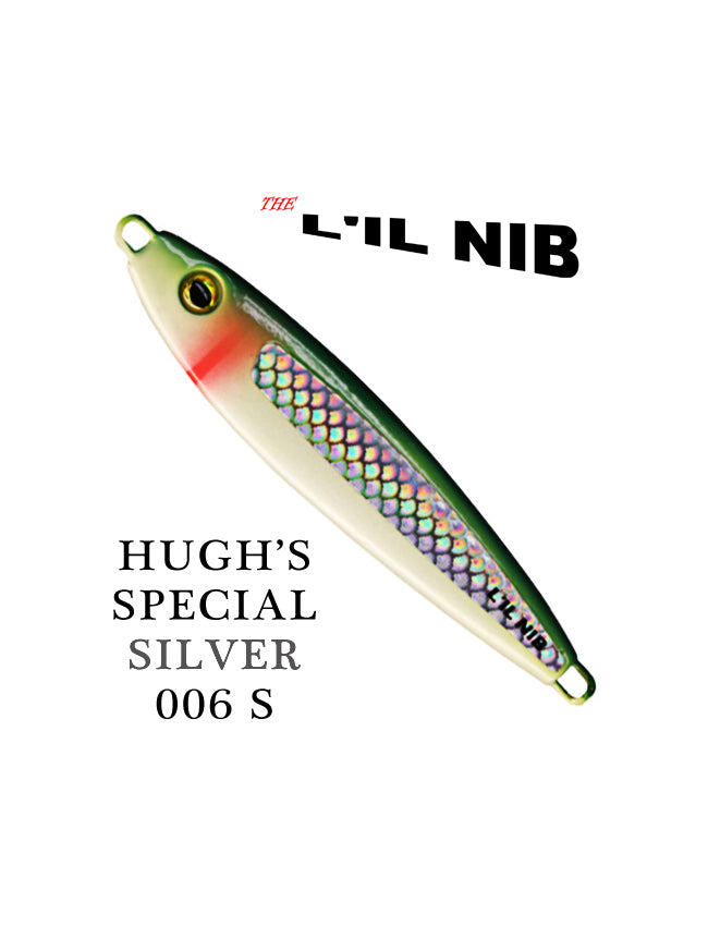 The L'IL NIB Lure Hugh's Special Silver 2oz 006-S