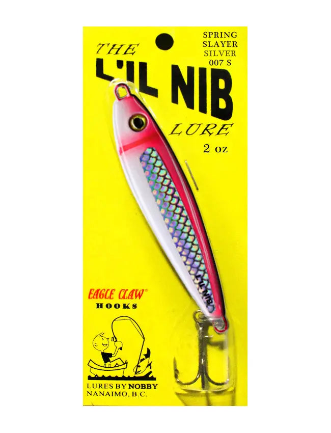 The L'IL NIB Lure Spring Slayer Silver 007-S - 3.3oz