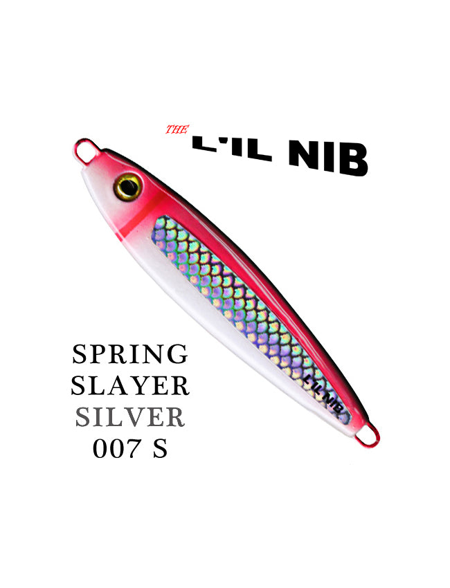 The L'IL NIB Lure Spring Slayer Silver 007-S - 2oz