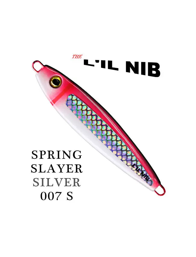 The L'IL NIB Lure Spring Slayer Silver 007-S - 2oz