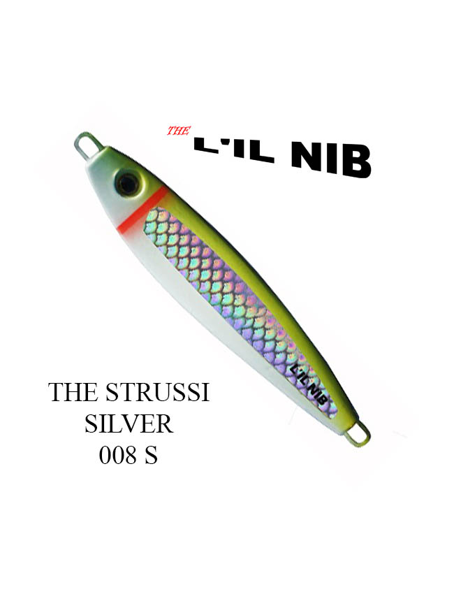 The L'IL NIB Lure The Strussi Silver 2oz 008-S