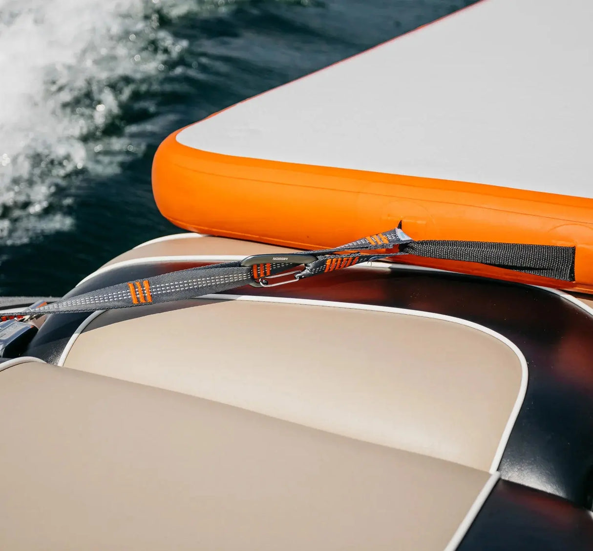 REEF Tie-Down Straps | 2-PK Straps & Clips for Inflatables Mission Outdoor