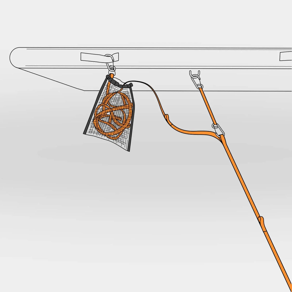 REEF Anchor Line | Hi-Vis Line for Inflatables Mission Outdoor