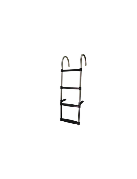Lalizas Ladder SS with 4 Steps Non-Slip