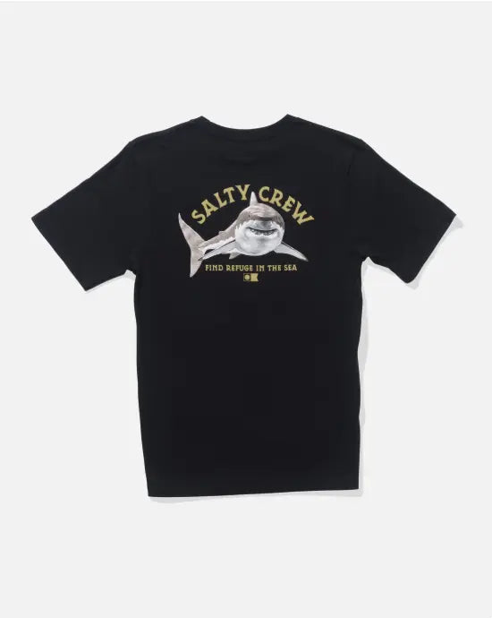 Lurking Boys Tee - Black Salty Crew