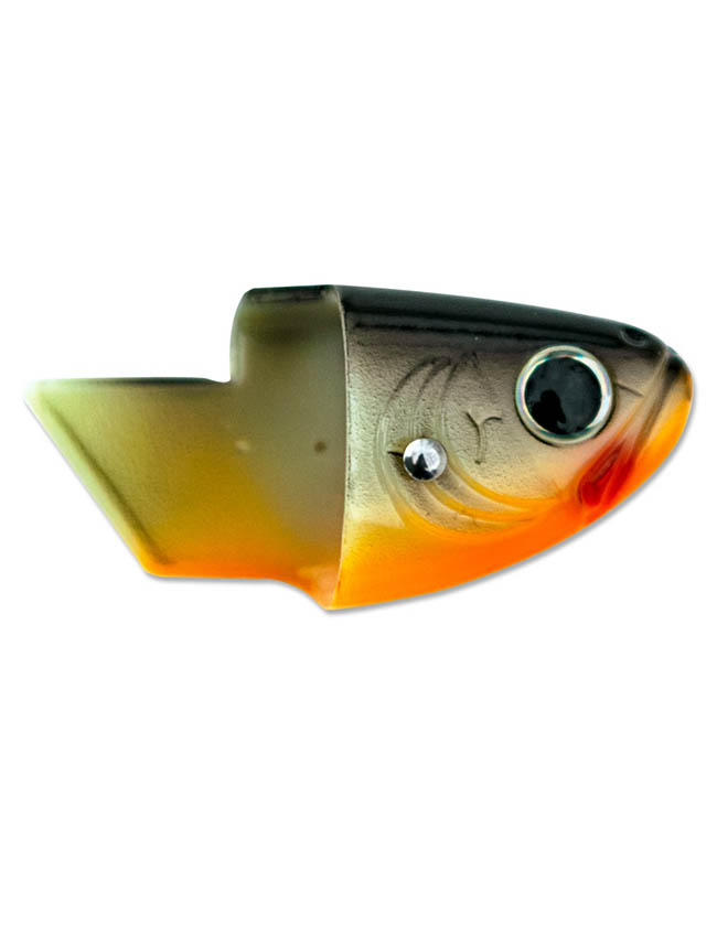 Luhr Jensen Whole Bait Head - Black Pearl Orange 2320-000-1560