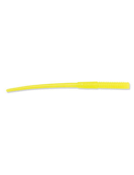 Luhr Jensen Steelhead Mini Probe Worm 3" - UV Fluorescent Chartreuse 2630-003-1571