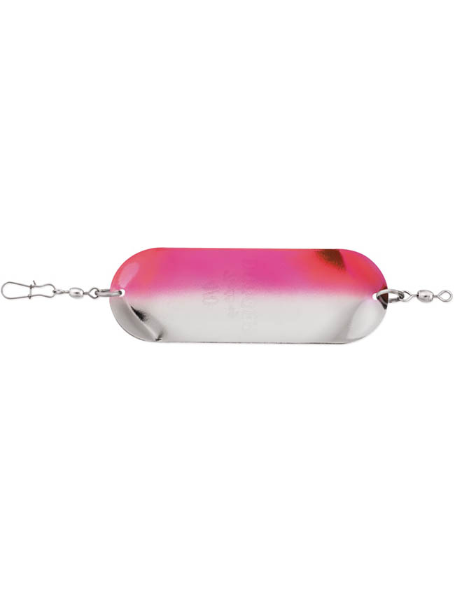 Luhr Jensen Trout & Kokanee Dodger - Chrome/Pink