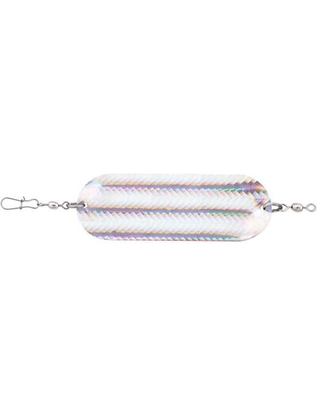 Luhr Jensen Trout & Kokanee Dodger - Chrome/Silver Reflex 5100-040-7001