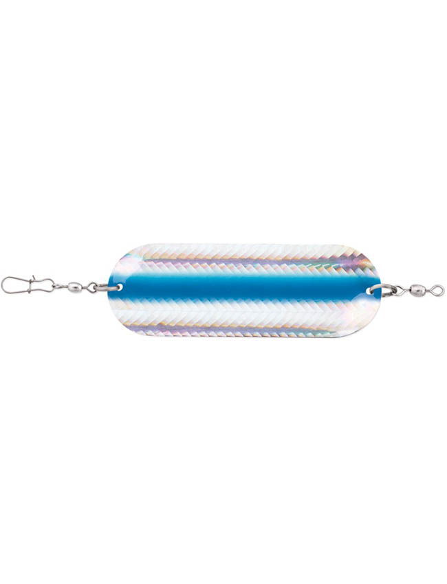 Luhr Jensen Trout & Kokanee Dodger - Chrome/Blue Reflex 5100-040-7003