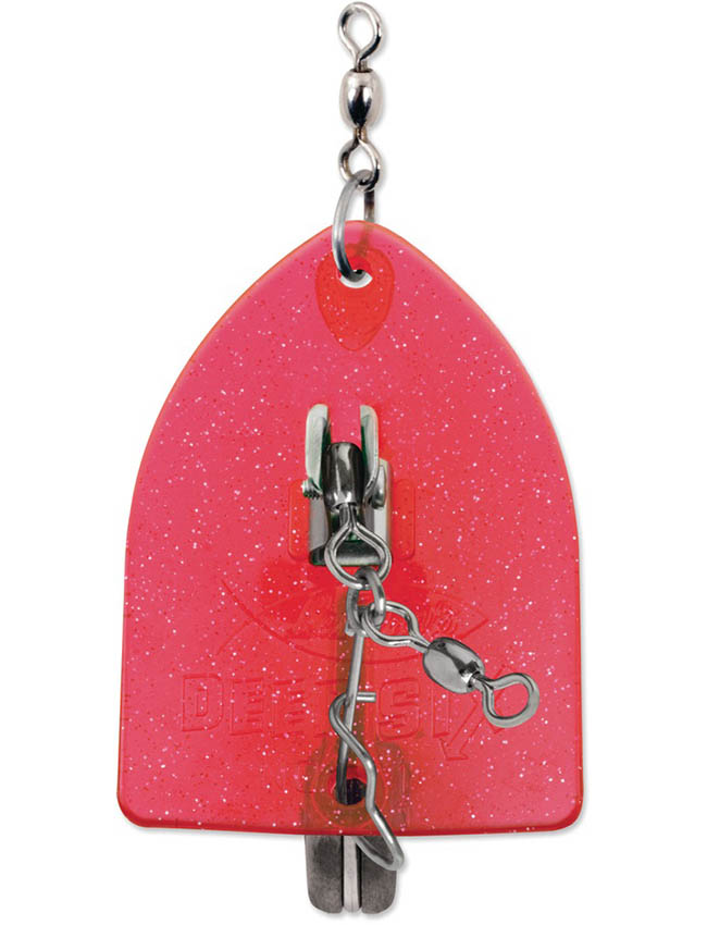 Luhr Jensen Deep Six Diving Sinker - Pink Crystal 5520-001-0091 - #1 (4"\