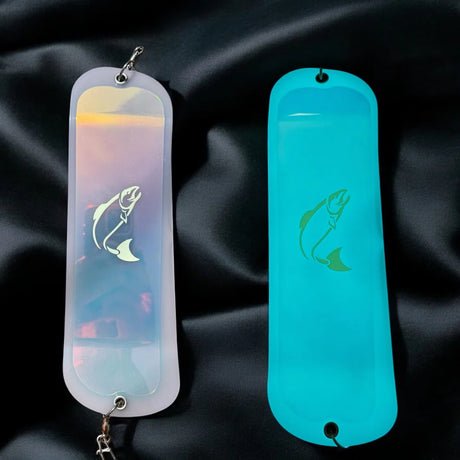 Westcoast Fishing Tackle Fusion X Glow Flasher - Blue LUM-B