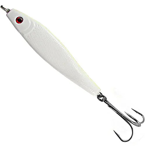 Lighthouse Lure Deep Drop Jig White Savage Glow - 14oz