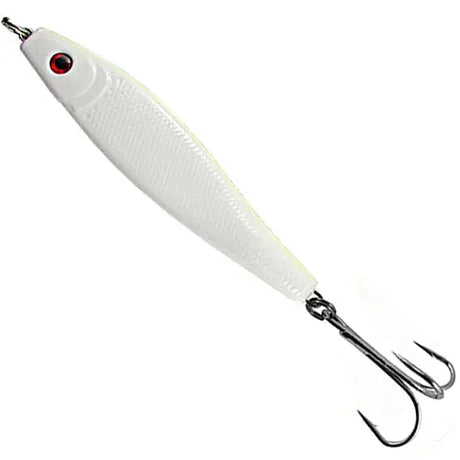 Lighthouse Lure Deep Drop Jig White Savage Glow - 14oz