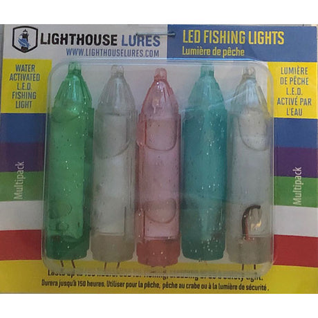 Lighthouse Lures LED Fishing Lights - Blue (2pk)