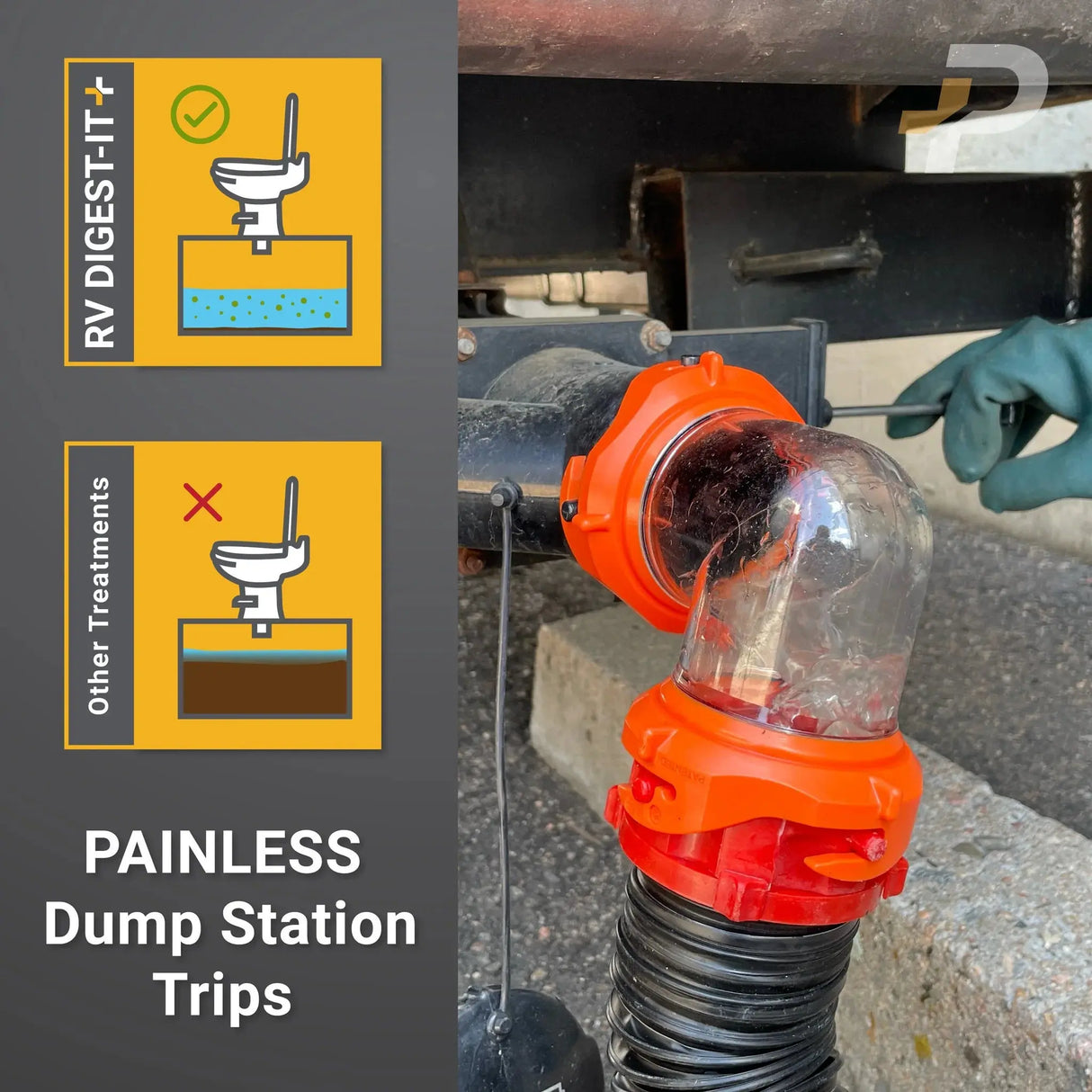 4. RV Digest-It+ Extra Strength Holding Tank Treatment Unique Camping + Marine