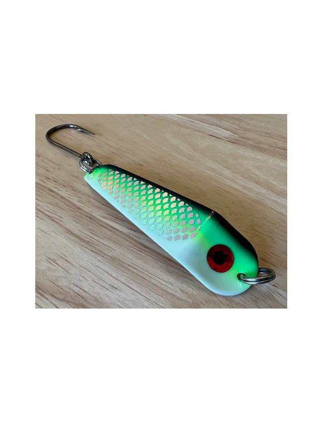 Spirit Lures Loony Spoon - Green Hornet - #3