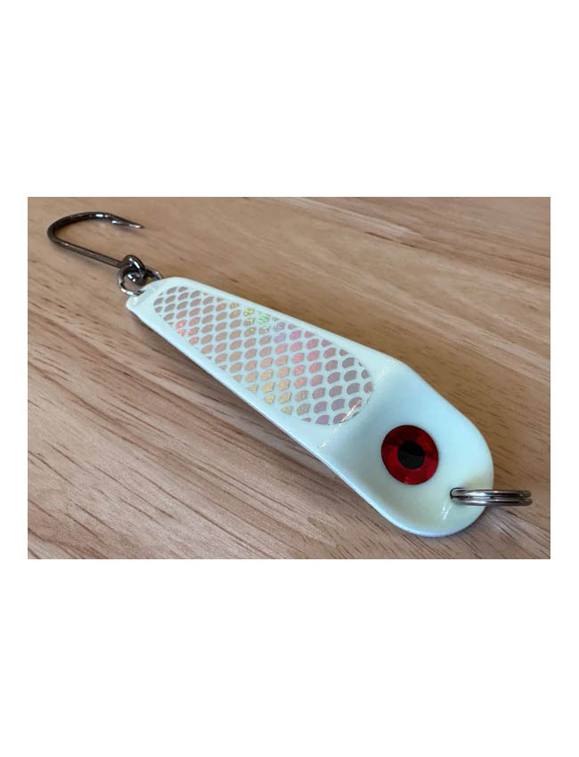 Spirit Lures Loony Spoon - White Knight - #3